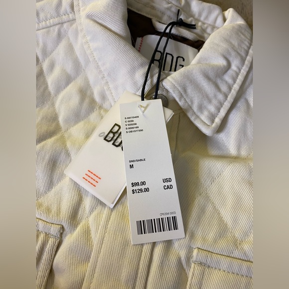 Urban Outfitters. BDG Denim Quilted Shirt Jacket. Brand new. Mens. - Picture 5 of 5